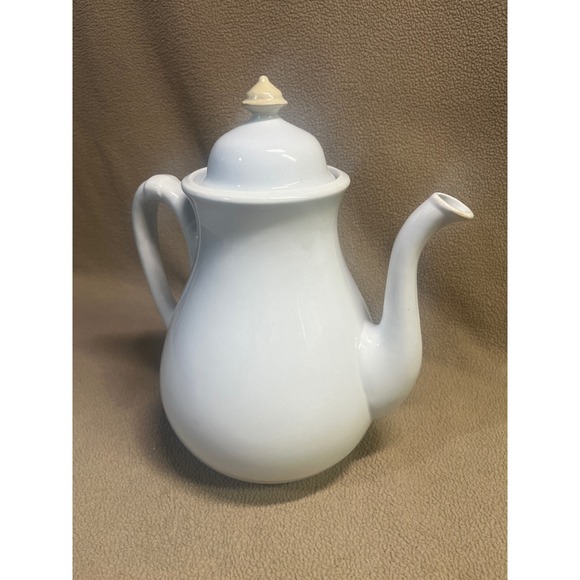 Unbranded Other - Vintage IRONSTONE CHINA J&G MEAKIN ENGLAND Coffee, Tea Pot White